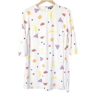 Dusen Dusen Fruit Stand Shift Dress M